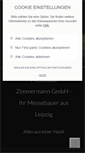 Mobile Screenshot of messebau-zimmermann.de